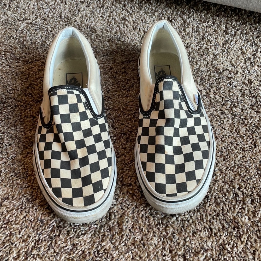 Checkered Vans